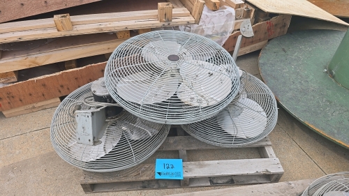 Pallet of (3) 26" Dayton Wall Fans