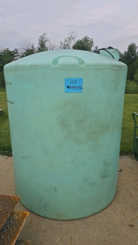 Tanks, LTD 550 Gallon Vertical Poly Tank
