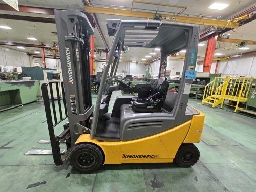 2021 Jungheinrich EFG 320 4,000 lb Electric Forklift