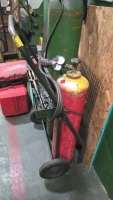 OxyAcetylene Cutting Torch Cart and Gauges - 3