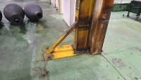 B.I. Brooks and Sons 1/2 Ton Jib Crane and Ingersoll Rand Hoist - 6