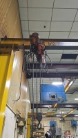 B.I. Brooks and Sons 1/2 Ton Jib Crane and Ingersoll Rand Hoist - 2