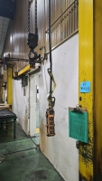 B.I. Brooks and Sons 1/2 Ton Jib Crane and Ingersoll Rand Hoist - 5