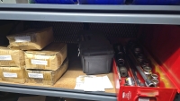 Lot of (2) Shelves and Misc. Contents - Tools, Parts, etc. - 6