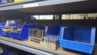 Lot of (2) Shelves and Misc. Contents - Tools, Parts, etc. - 9