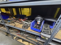 (2) Sections of Shelving and Contents - Tools, Parts, etc. - 4