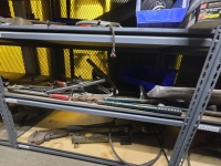 (2) Sections of Shelving and Contents - Tools, Parts, etc. - 5