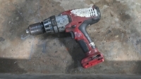Misc. Lot of Cordless Milwaukee Tools - 1/2" Hammer Drill and PVC Shear - 4