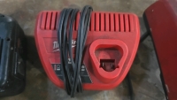 Misc. Lot of (2) Milwaukee Chargers and 18V Batteries - 4