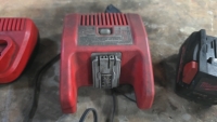 Misc. Lot of (2) Milwaukee Chargers and 18V Batteries - 6