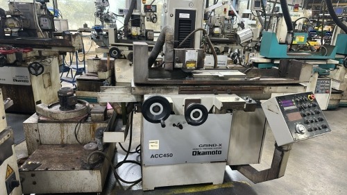Okamoto ACC 6-18 DX 3 Surface Grinder Machine, Serial Number 46007