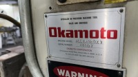 Okamoto ACC 6-18 DX 3 Surface Grinder Machine, Serial Number 46007 - 9