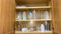 LOT ASST&rsquo;D LABORATORY GLASSWARE, PLASTICWARE AND PORCELAIN FUNNELS - 7