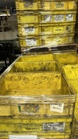 LOT (11) PALLETS YELLOW BINS - 3