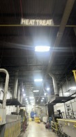 CUSTOM BOOTH WITH CURTAIN STRIPS AND CEILING VENTILATION HOLE - 6