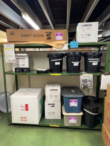 (2) HEAVY DUTY SHELVE UNITS