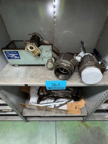 (2) GRUVLOK VALVES, (1) BKK SEPERATOR, AND (1) GHN CYLINDER
