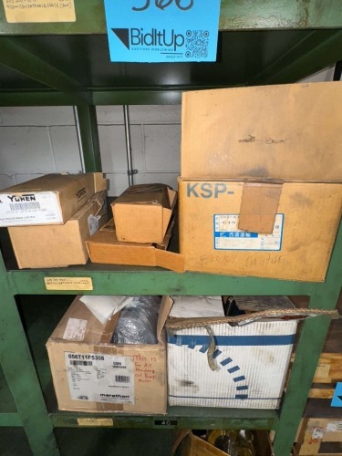 LOT OF ASSORTED MOTORS AND VALVES