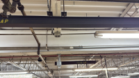 CM LODESTART 1/2 TON POWER CHAIN HOIST WITH 25&rsquo;FT SPAN RAIL - 4