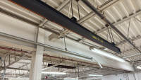 CM LODESTART 1/2 TON POWER CHAIN HOIST WITH 25&rsquo;FT SPAN RAIL - 5