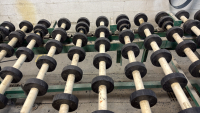 POWER ROLLER CONVEYOR WITH CONTROL, 107&rdquo; L x 40&rdquo; W 3&rsquo; FT HEIGHT - 4