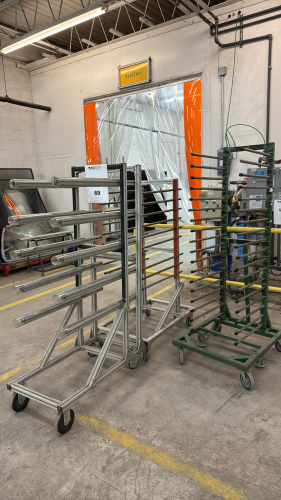 LOT (3) DRYING RACKS