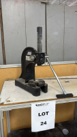 DAYTON 2-TON ARBOR PRESS WITH TABLE - 2