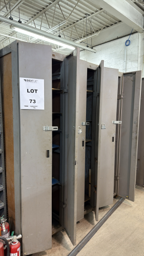 LOT 7 CONNECTED STORAGE CABINETS