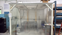CUSTOM ROOM WITH CURTAINS/PLEXIGLASS AND (2) SAS SENTRY AIR SYSTEMS