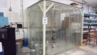 CUSTOM ROOM WITH CURTAINS/PLEXIGLASS AND (2) SAS SENTRY AIR SYSTEMS - 4
