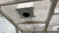 CUSTOM ROOM WITH CURTAINS/PLEXIGLASS AND (2) SAS SENTRY AIR SYSTEMS - 5