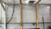 CUSTOM ROOM WITH CURTAINS/PLEXIGLASS AND (2) SAS SENTRY AIR SYSTEMS - 7