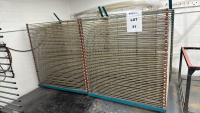 LOT (2) DRYING ROLLING RACKS, , 50 Shelves,