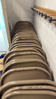 LOT (35) METAL FOLDING CHAIRS - 2