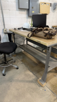 LOT ASST&rsquo;D furniture and (2) WORK TABLES - 3