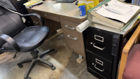 LOT ASST&rsquo;D furniture and (2) WORK TABLES - 5
