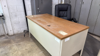 LOT ASST&rsquo;D furniture and (2) WORK TABLES - 7