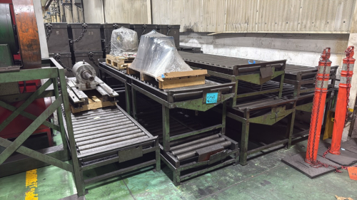 (7) roller conveyors