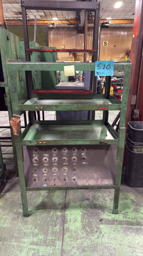 Heavy duty metal shelf