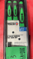 New Matco Tools 4 Piece Curved Pry Bar Set PBSG4C - 2