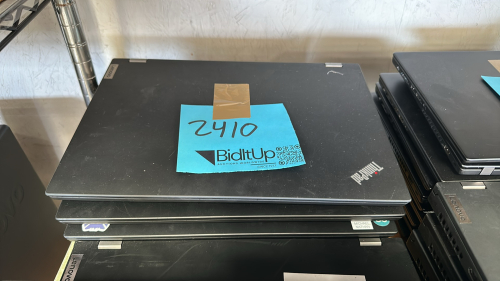 LOT OF (4) ASSTD LENOVO THINKPAD LAPTOPS