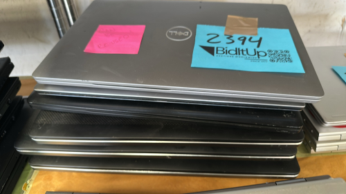LOT OF (6) ASSTD DELL LAPTOPS