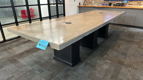 CONFERENCE TABLE APPROX: 12&rsquo; x 4&rsquo; x 33&rdquo;