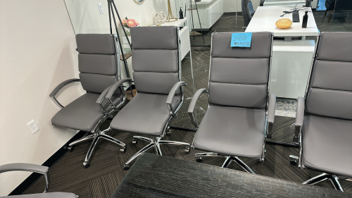 LOT OF (6) CONFERENCE CHAIRS