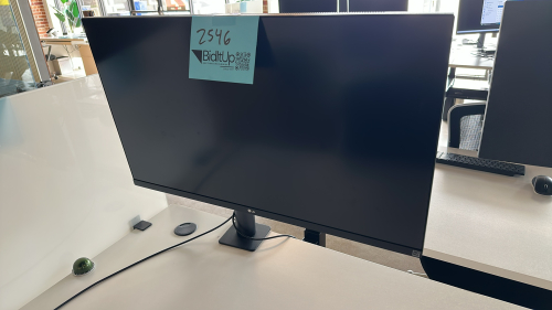 LG 32&rdquo; MONITOR MODEL: 32BN88U-B WITH ARM BAR