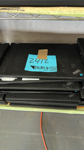 LOT OF (10) ASSTD LENOVO THINKPAD LAPTOPS