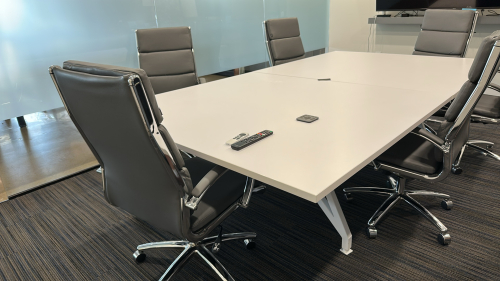 CONFERENCE TABLE APPROX: 108&rdquo; x 60&rdquo; x 29&rdquo;