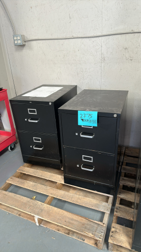 LOT OF (2) HON 2 DRAWER FILE CABINETS