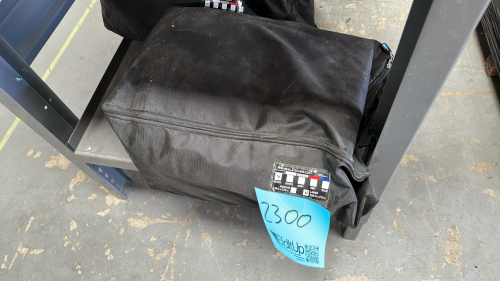 LOT OF (3) BLACK REVEAL COVERS APPROX: 228&rdquo; x 315&rdquo;