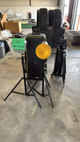 Impact Photography Lighting Set - (2) Genaray Lights and Profoto Tripods, Sachtler Tripod, Case